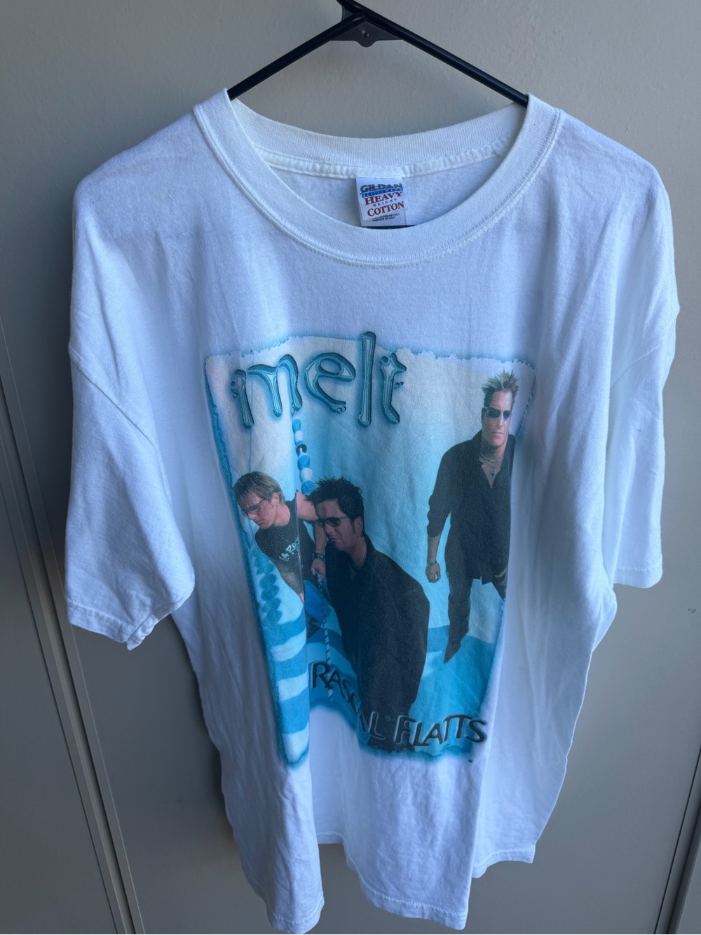 Vintage 2000's Rascal Flatts Melt Graphic T-Shirt
